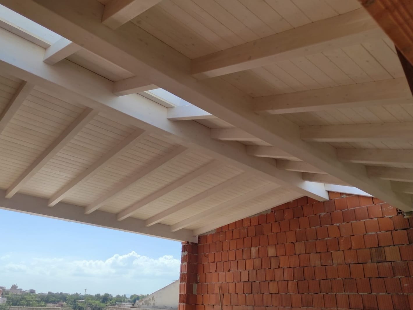 Tetto in legno